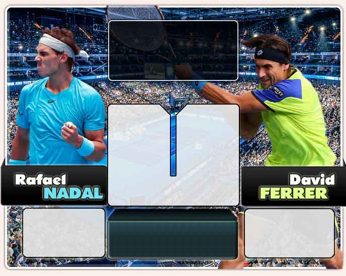 Nadal vs Ferrer en Copa Maestros 2013